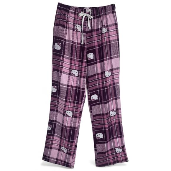 Girls' 2pc Hello Kitty Holiday Tank and Pant Pajama Set - M - Picture 3 of 3